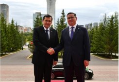 Foreign Ministers of Turkmenistan and Kazakhstan Discuss Enhanced Cooperation