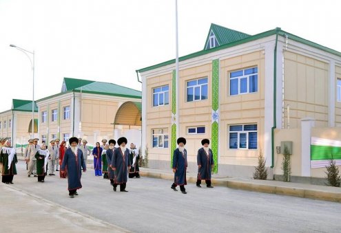 Turkmenistan's Mary Police Department Staff to Receive 52 New Cottages