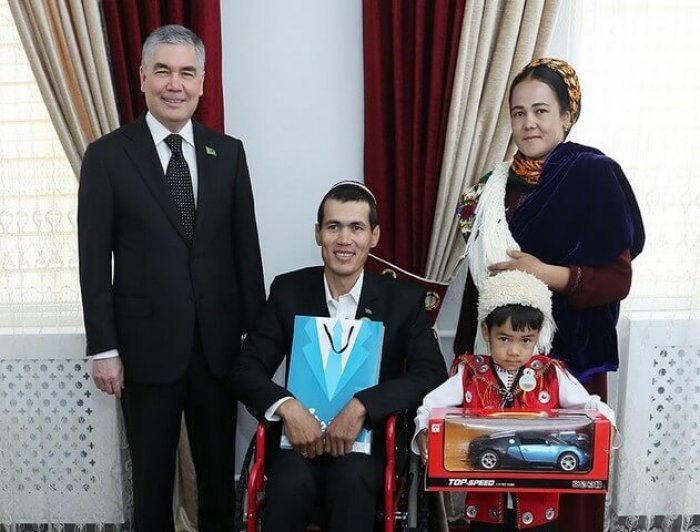 Gurbanguly Berdimuhamedov Visits Mary Province