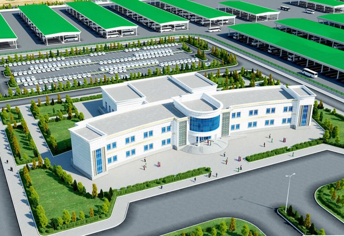 В Туркменистане строится современный автокластер