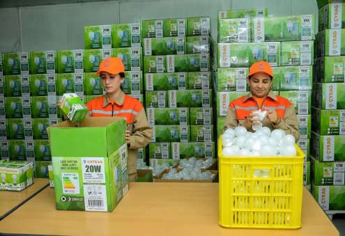 Rysgally Nesip Establishes LED Bulb Production