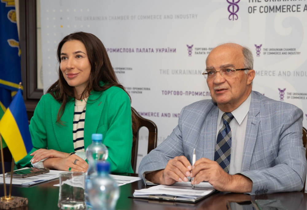 Türkmenistanyň we Ukrainanyň Söwda-senagat edaralarynyň arasynda wideoaragatnaşyk arkaly geçirilen duşuşyk