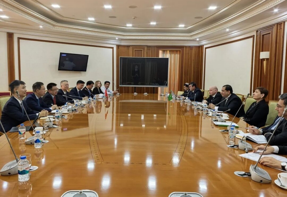 CMEC we CAMCE kompaniýalaryň we Türkmenistanyň resmi wekilleriniň arasyndaky duşuşyk, 2025-nji ýylyň 17–22-nji oktýabry, Aşgabat, Türkmenistan (Surat: CAMCE)