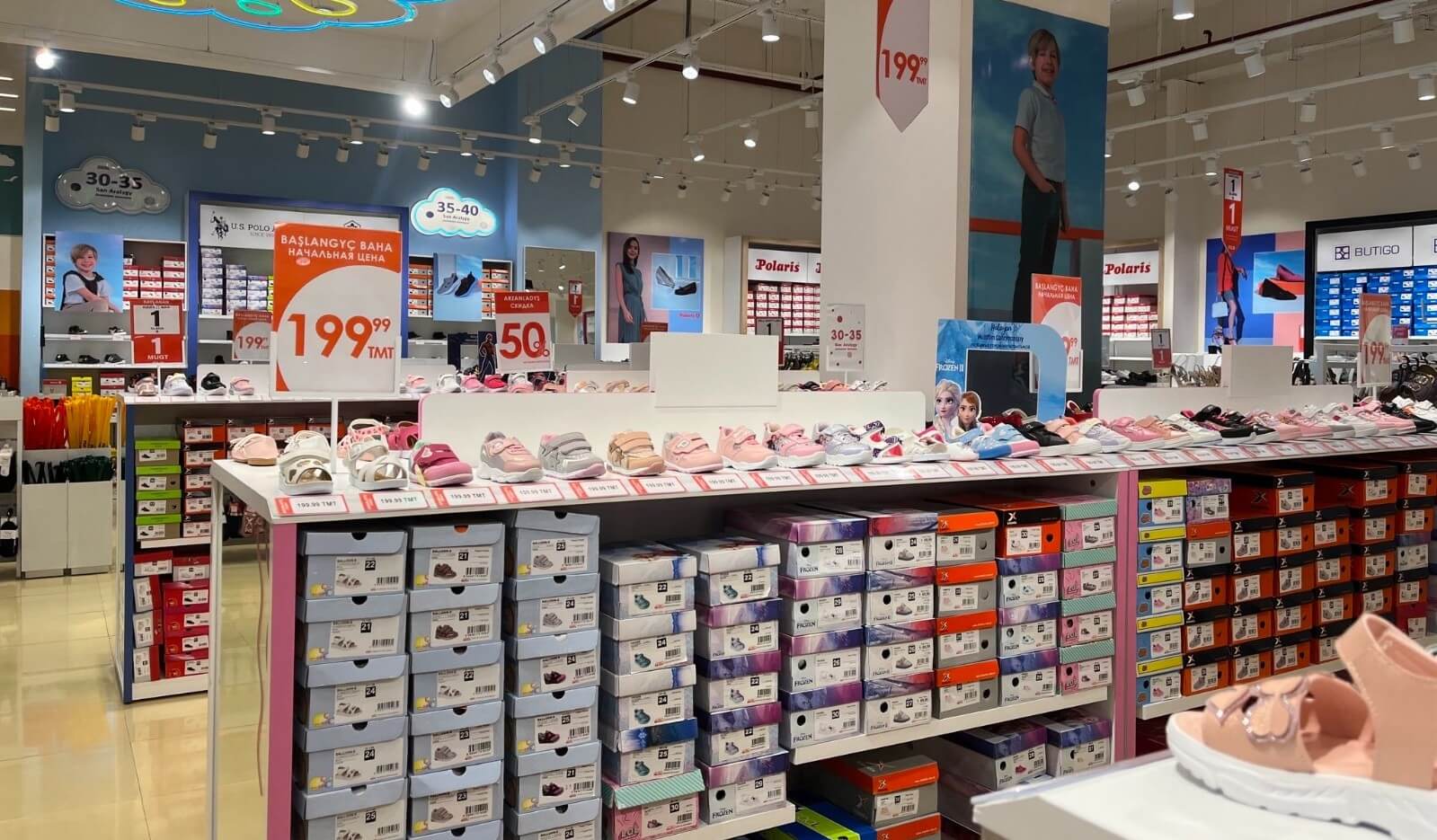 Turkish Shoe Retailer FLO Opens Its First Store in Turkmenistan | Photo  Report