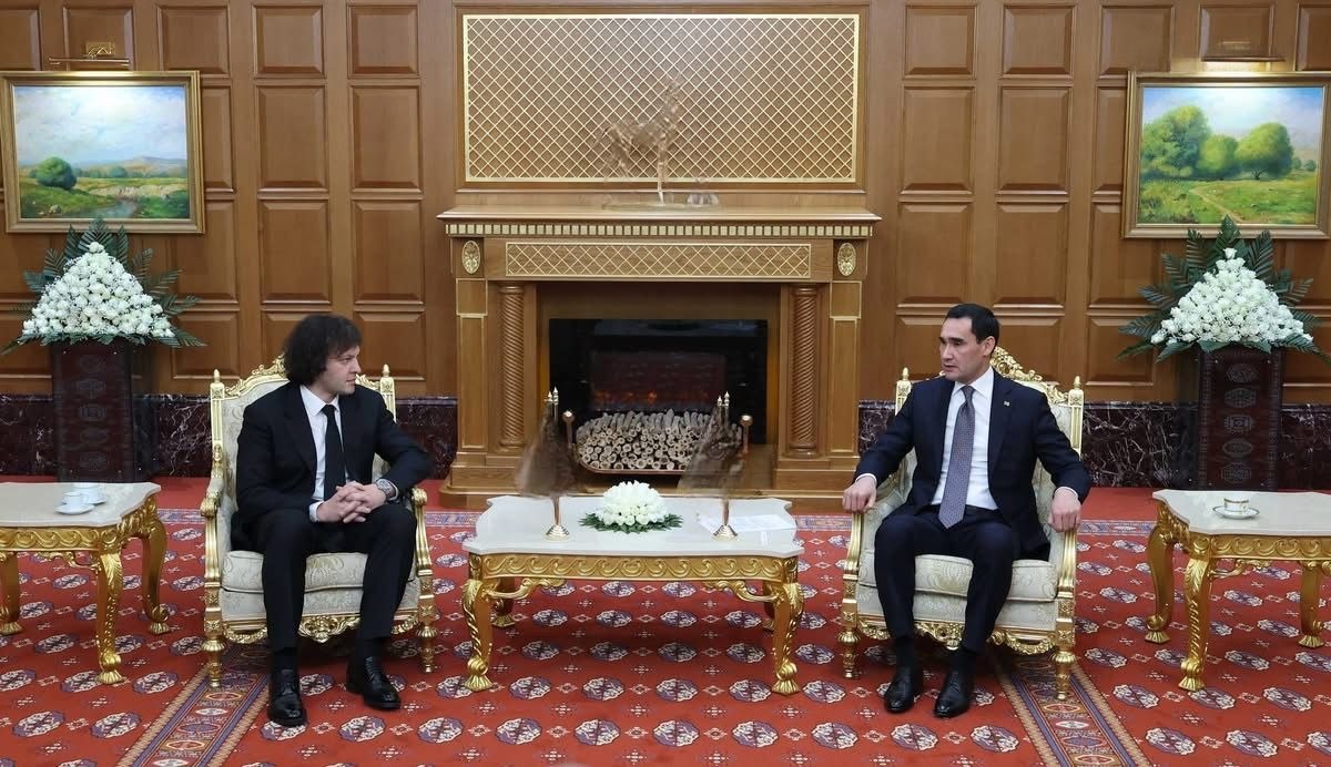 Meeting of the President of Turkmenistan and the Prime Minister of Georgia, December 11, 2025, Ashgabat, Turkmenistan (Photo: Press Service of the Government of Georgia)