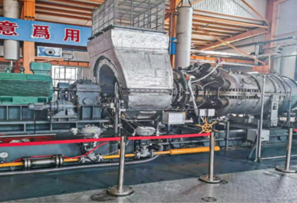 Gas turbine at the NEW JCM Machinery production facility (Photo: NEW JCM