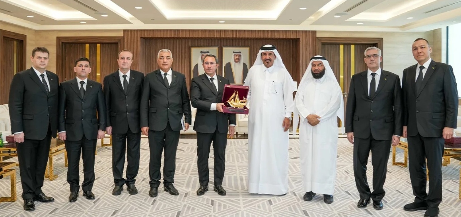 Meeting of Mergen Gurdov with Mohamed bin Ahmed bin Twar Al Kuwari, November 26–27, 2025, Doha, Qatar