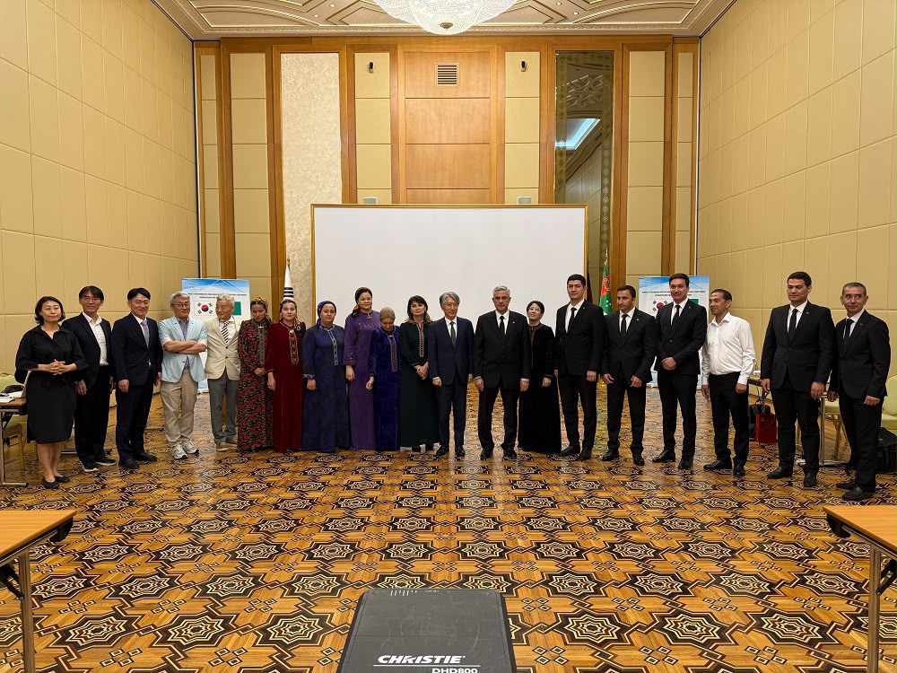 Aşgabatda geçirilen türkmen-koreý tehniki seminary, 2026-njy ýylyň 9-njy iýuny (Surat:“nCa”)