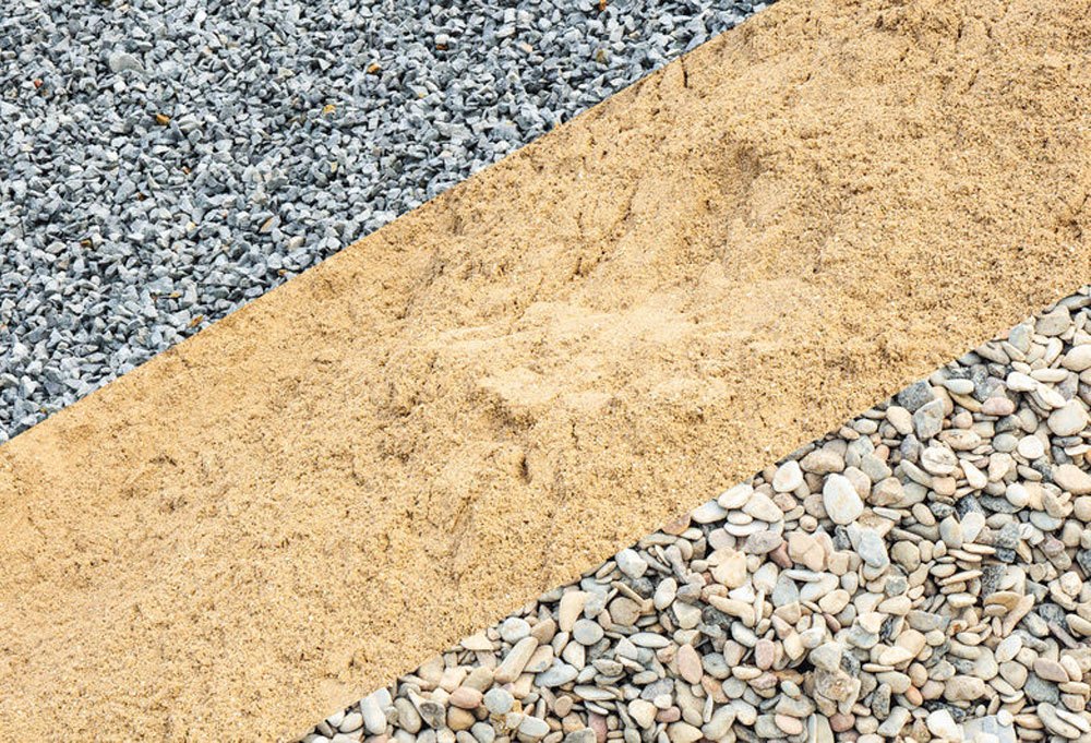 песок инертный материал
